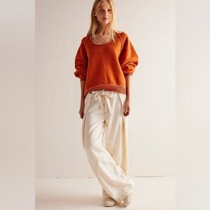 Free People We The Free Dunes Wide-Leg Jeans Size 30